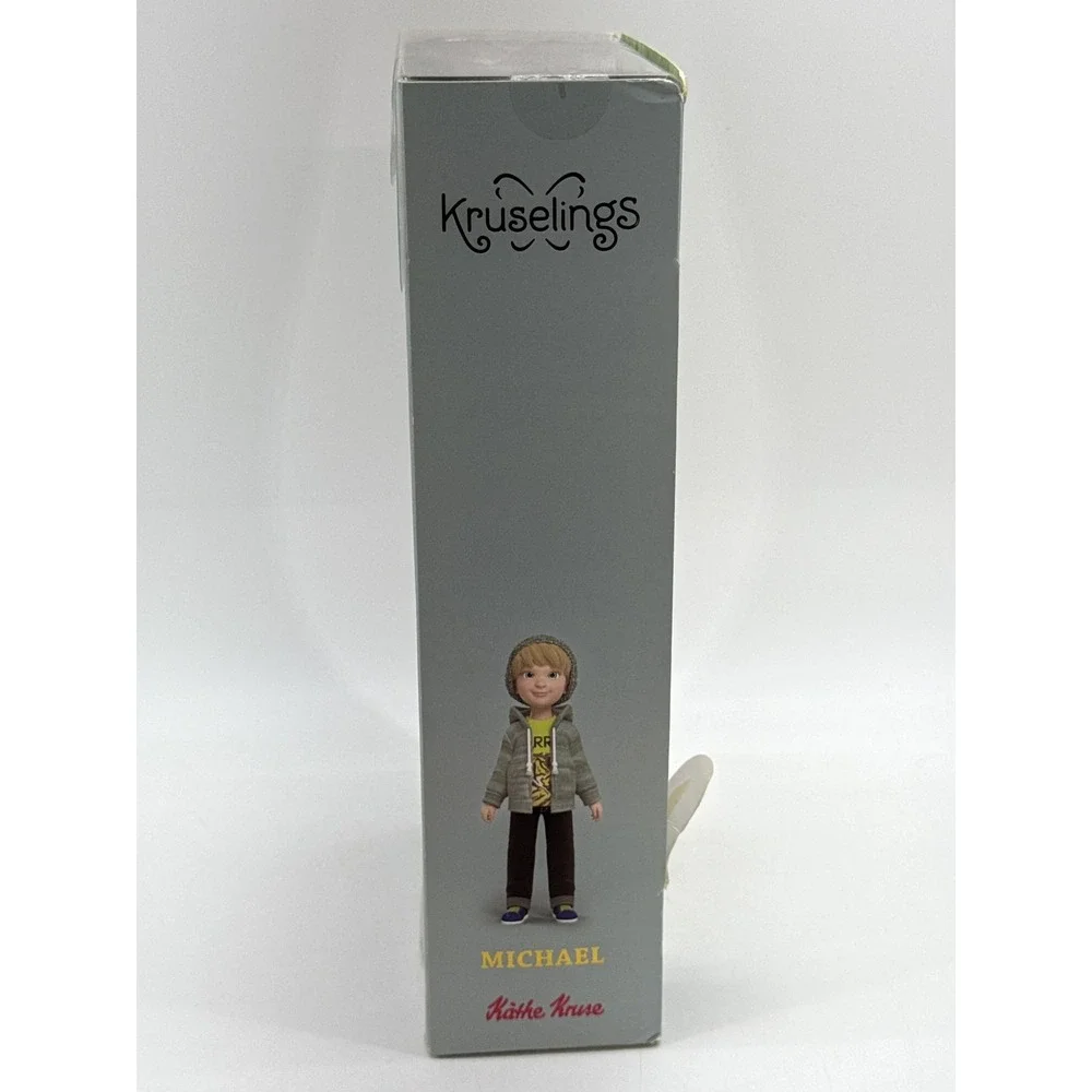 Käthe Kruse Michael Doll Multicolor Inch Plastic Poseable Unisex Children NRFB